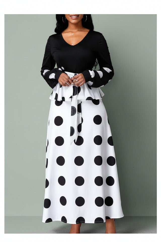 Close-up detail of breathable mesh stitching and premium polka dot print fabric